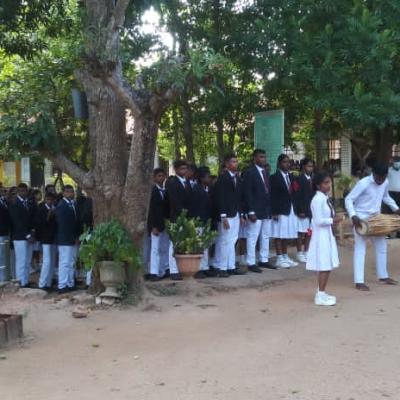 ශිෂ්‍යනායක නිල ලාංඡන පැළදීම